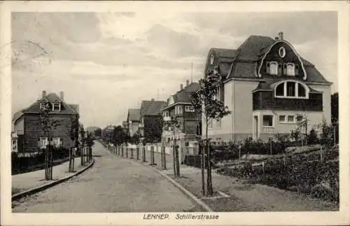 Ak Lennep Remscheid im Bergischen Land, Schillerstraße