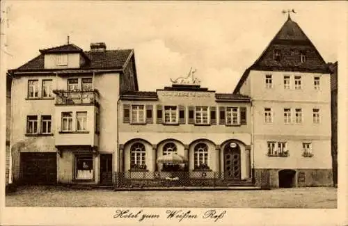 Ak Bad Orb im Spessart Hessen, Hotel zum Weißen Roß