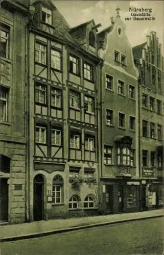 Ak Nürnberg in Mittelfranken, Gaststätte zur Baumwolle, Adlerstraße 18-20