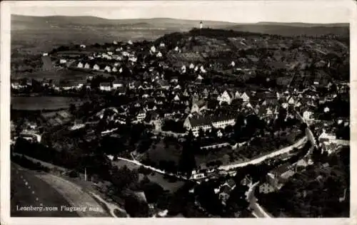 Ak Leonberg in Württemberg, Luftaufnahme
