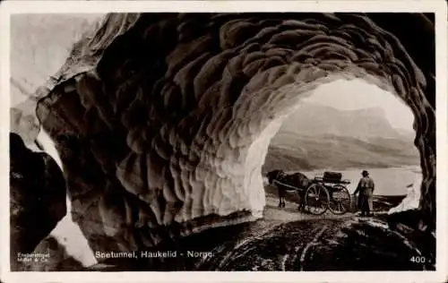 Ak Norwegen, Haukelid, Tunnel