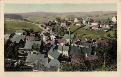 Ak Seiffen im Erzgebirge, Gesamtansicht