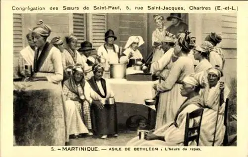 Ak Fort de France Martinique, Asile de Béthléem, Congrégation des Soeurs Saint Paul