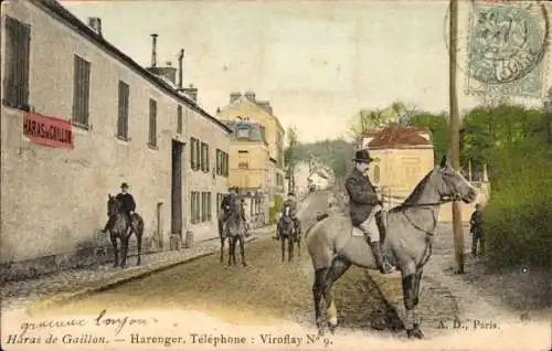 Ak Gaillon sur Montcient Yvelines ?, Haras de Gaillon, Harenger