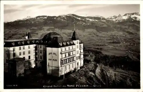 Ak Vevey Kanton Waadt, Grand Hotel du Mont Pellerin