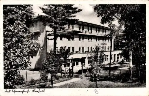 Ak Czerniawa Zdrój Bad Schwarzbach Isergebirge Schlesien, Kurhaus