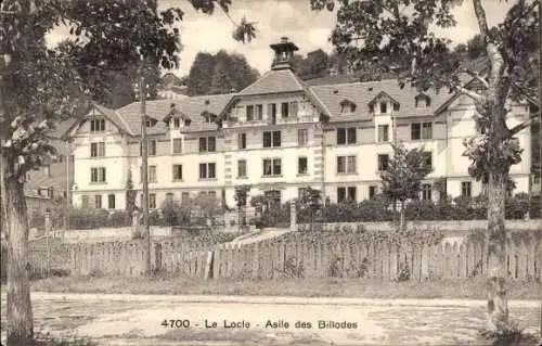 Ak Le Locle Kt Neuenburg, Asile des Billodes