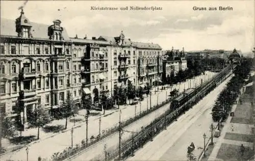 Ak Berlin Schöneberg, Kleiststraße und Nollendorfplatz