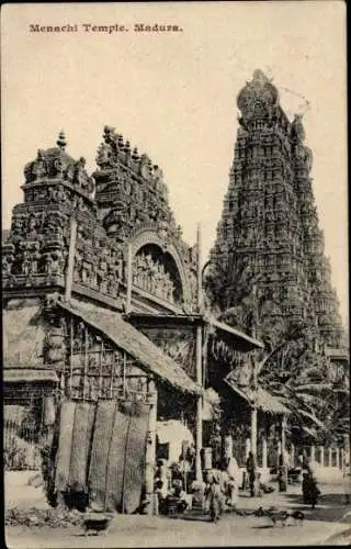 Ak Madurai Madura Indien, Menachi-Tempel