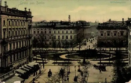 Ak Berlin Mitte, Wilhelmsplatz