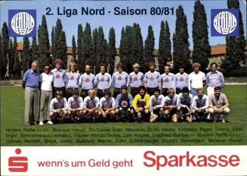 Ak Fußball, Hertha BSC 1980/1981, 2. Liga Nord