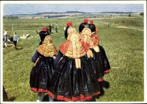 Ak Bunte Schwalm, Schwalmtal, Kinder in Tracht