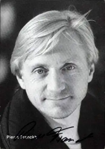 Ak Schauspieler Pierre Franckh, Portrait, Autogramm