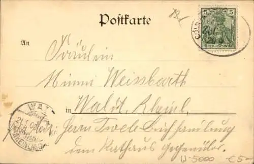 Ak Köln am Rhein, Deutscher Ring