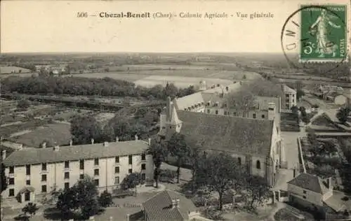 Ak Chezal Benoit Cher, Colonie Agricole, Vue generale
