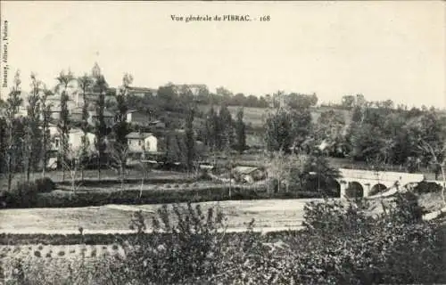 Ak Pibrac Haute Garonne, Gesamtansicht