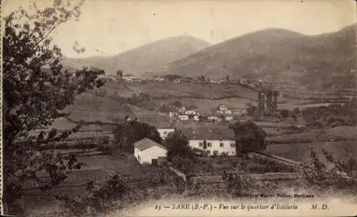 Ak Sare Pyrénées Atlantiques, Bezirk Istilarte