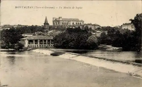 Ak Montauban Tarn et Garonne, Moulin de Sapiac