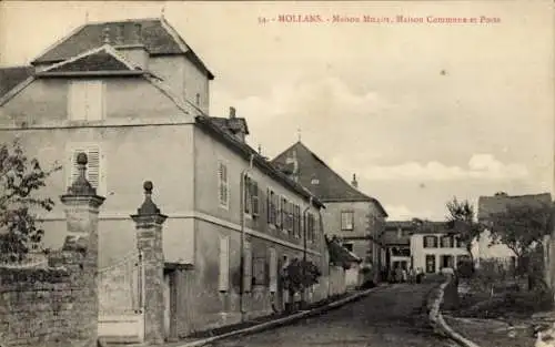 Ak Mollans Drôme, Maison Millot, Gemeinschaftshaus, Postamt