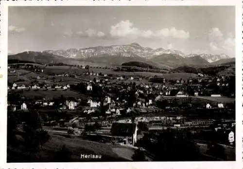 Ak Herisau Kanton Appenzell Außerrhoden, Panorama