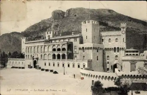 Ak Monte Carlo Monaco, Le Palais du Prince, Palast