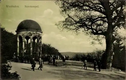 Ak Wiesbaden in Hessen, Nerotempel