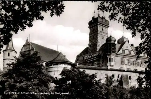 Ak Scheinfeld Mittelfranken, Schloss Schwarzenberg