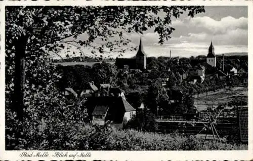 Ak Melle in Niedersachsen, Teilansicht