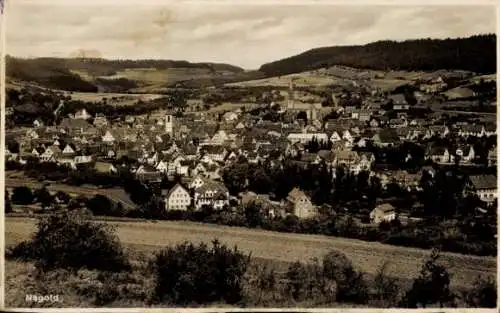 Ak Nagold im Schwarzwald, Gesamtansicht