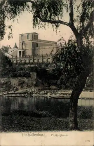 Ak Aschaffenburg in Unterfranken, Pompejanum