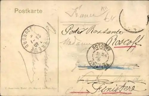 Ak Aschaffenburg in Unterfranken, Pompejanum