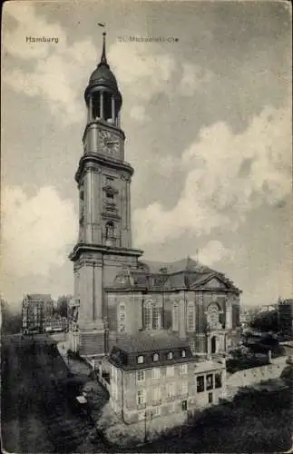 Ak Hamburg Mitte Neustadt, St. Michaeliskirche