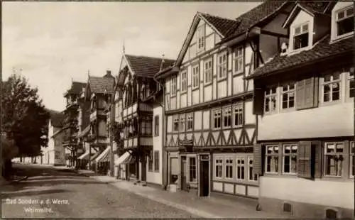 Ak Bad Sooden Allendorf an der Werra Hessen, Weinreihe