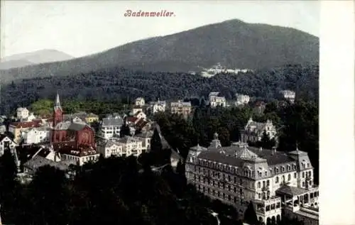 Ak Badenweiler im Schwarzwald, Panorama