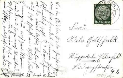 Ak Siegen in Westfalen, Oberes Schloss