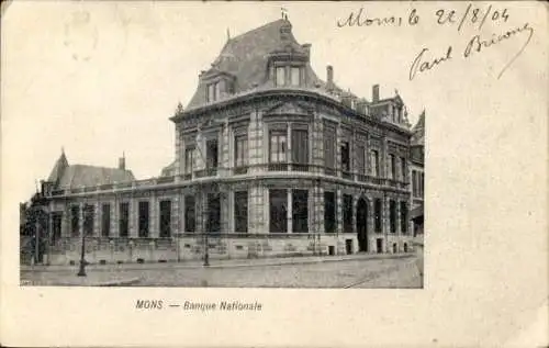 Ak Mons Wallonien Hennegau, Banque Nationale
