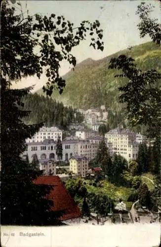 Ak Bad Gastein Badgastein in Salzburg, Panorama