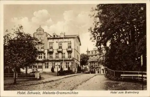 Ak Gremsmühlen Malente in Ostholstein, Hotel zum Brahmberg