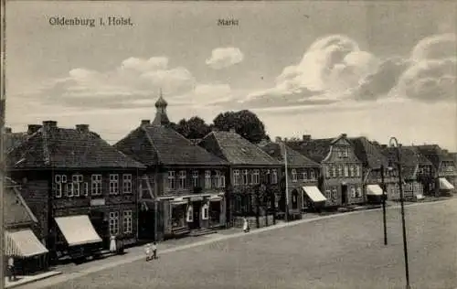 Ak Oldenburg in Holstein, Markt