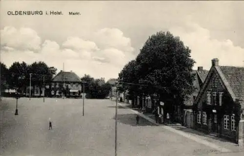 Ak Oldenburg in Holstein, Markt