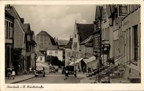 Ak Neustadt in Holstein, Brückstraße