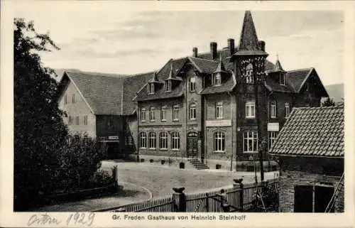 Ak Groß Freden an der Leine Niedersachsen, Gasthaus von Heinrich Steinhoff