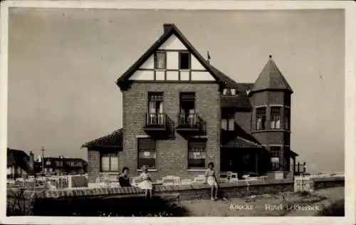 Ak Knokke Knocke Westflandern, Hotel Lekkerbek