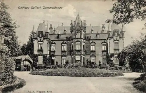 Ak Dommeldange Luxemburg Luxembourg, Collart Schloss