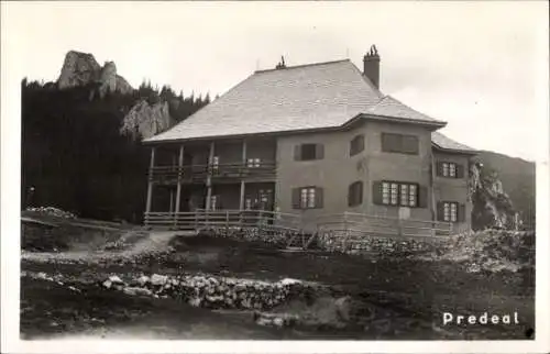 Ak Predeal Rumänien, Wohnhaus