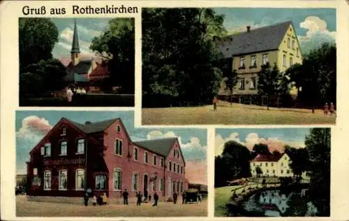 Ak Rothenkirchen Steinberg im Vogtland, Teilansichten