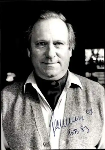 Ak Schauspieler Rolf Zehetbauer, Portrait, Autogramm
