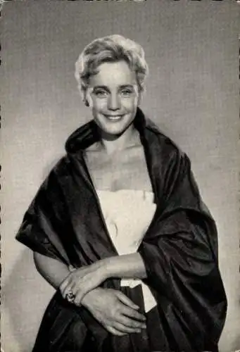 Ak Schauspielerin Maria Schell, Portrait