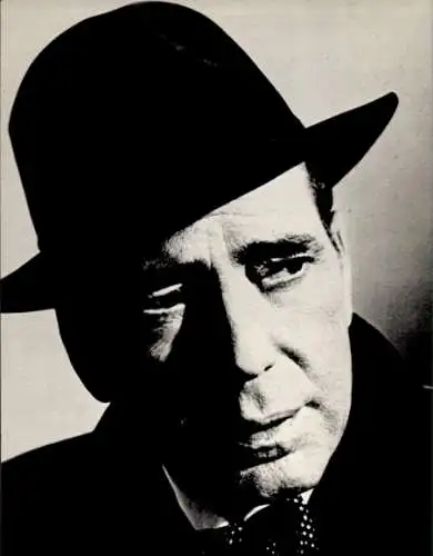 Ak Schauspieler Humphrey Bogart, Portrait