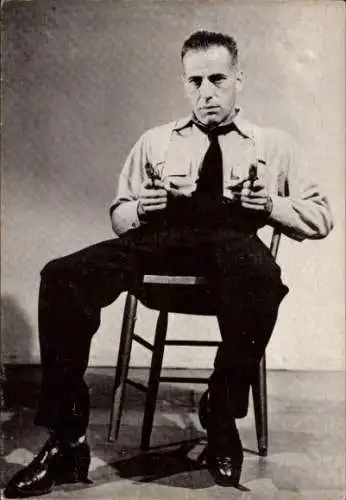 Ak Schauspieler Humphrey Bogart, Portrait